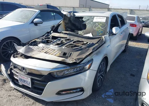 2019 Honda Accord Hybrid Ex z USA, uszkodzony, nr VIN 1HGCV3F48KA017881